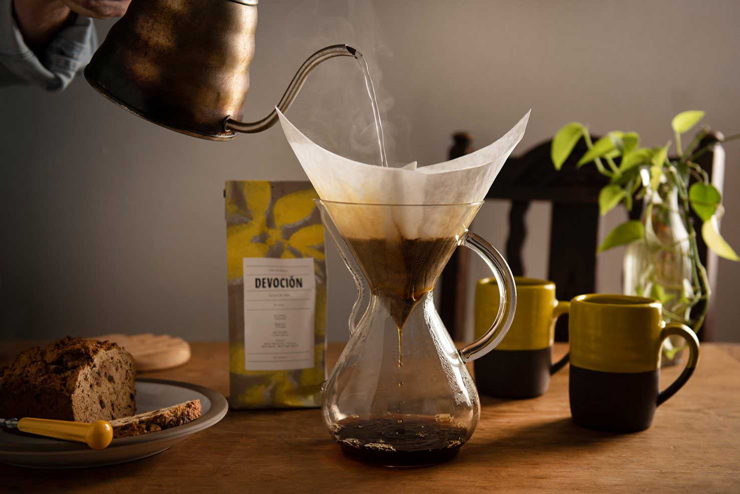 بسته بندی قهوه Devoción در شهر نیویورک