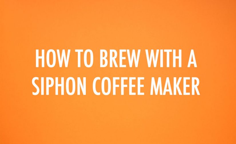 چگونگی کار با قهوه ساز سایفون