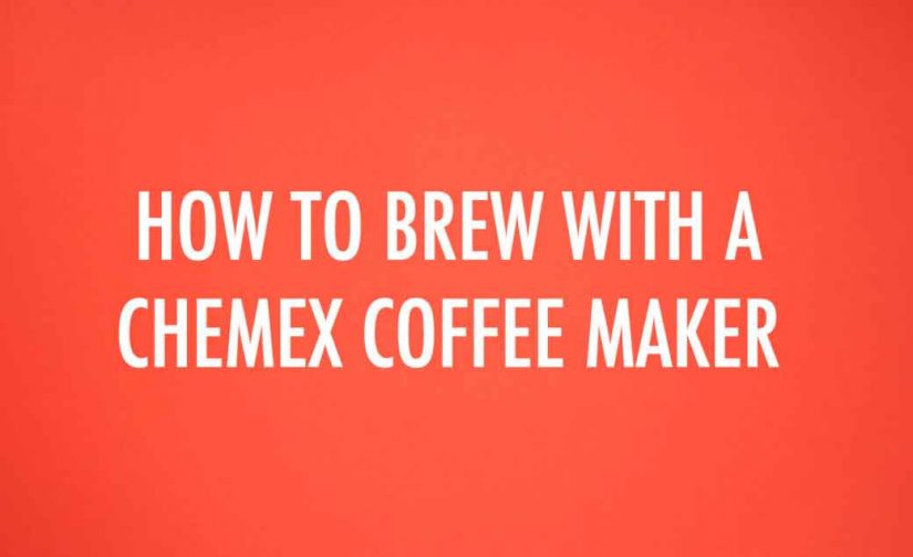 چگونگی کار با قهوه ساز Chemex