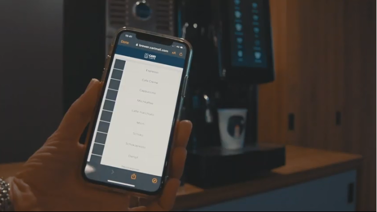 سفارش قهوه بدون تماس