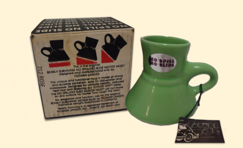 ماگ No-Spill را برگردانید